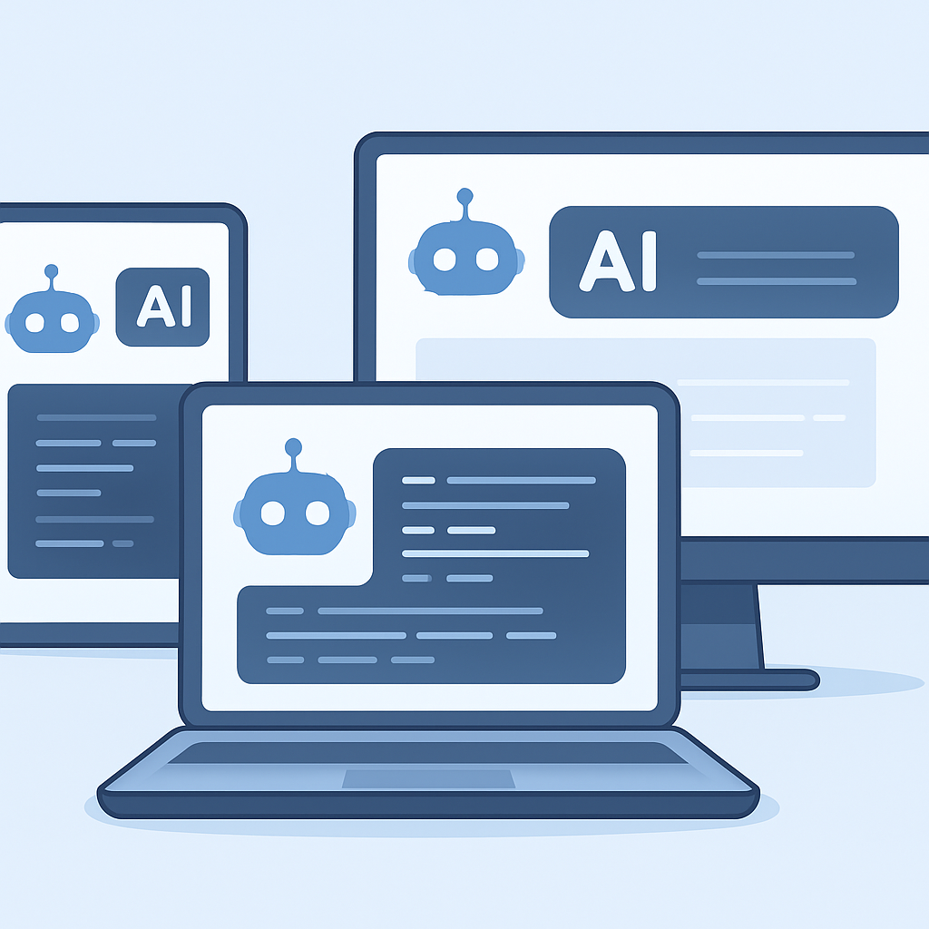 Three AI assistants ChatGPT Claude Gemini interfaces code generation comparison