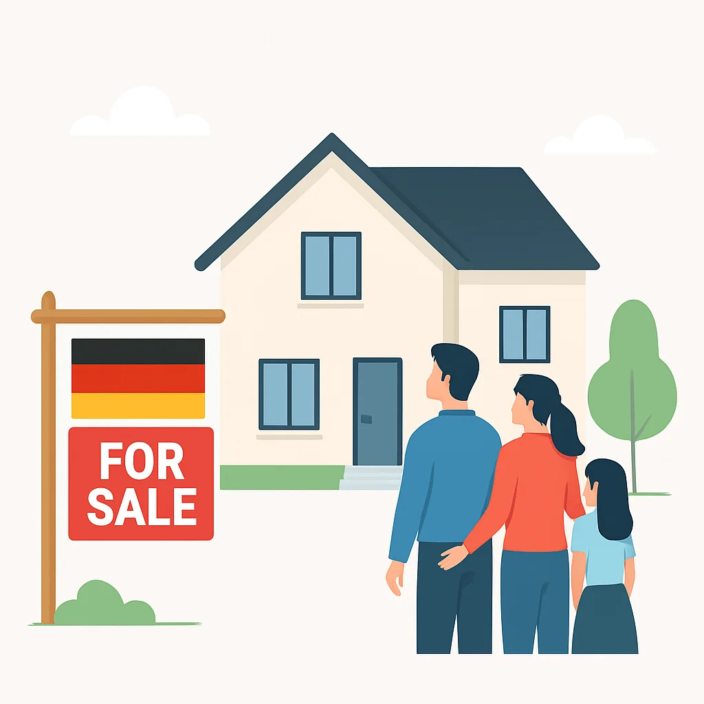 German house with 