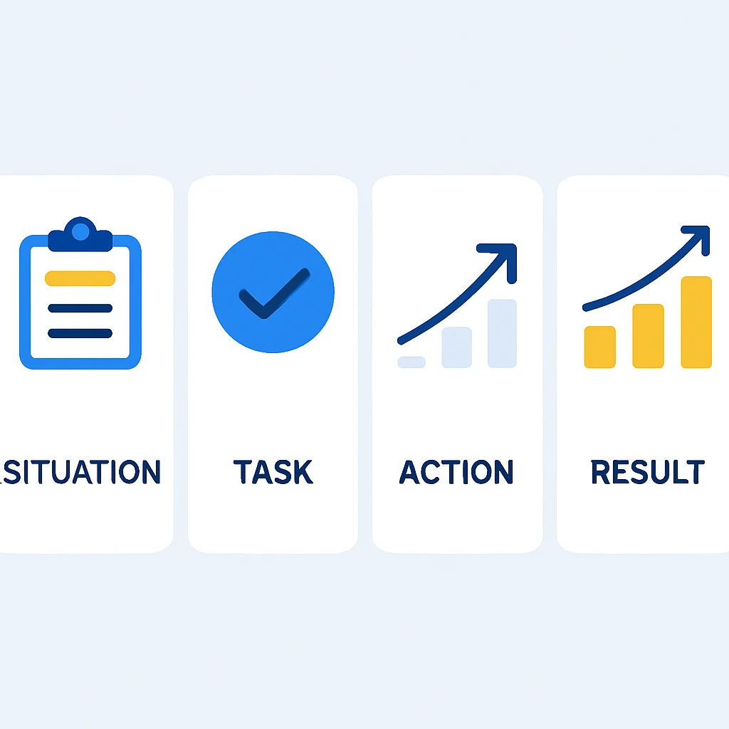 STAR Method Infographic for CVs