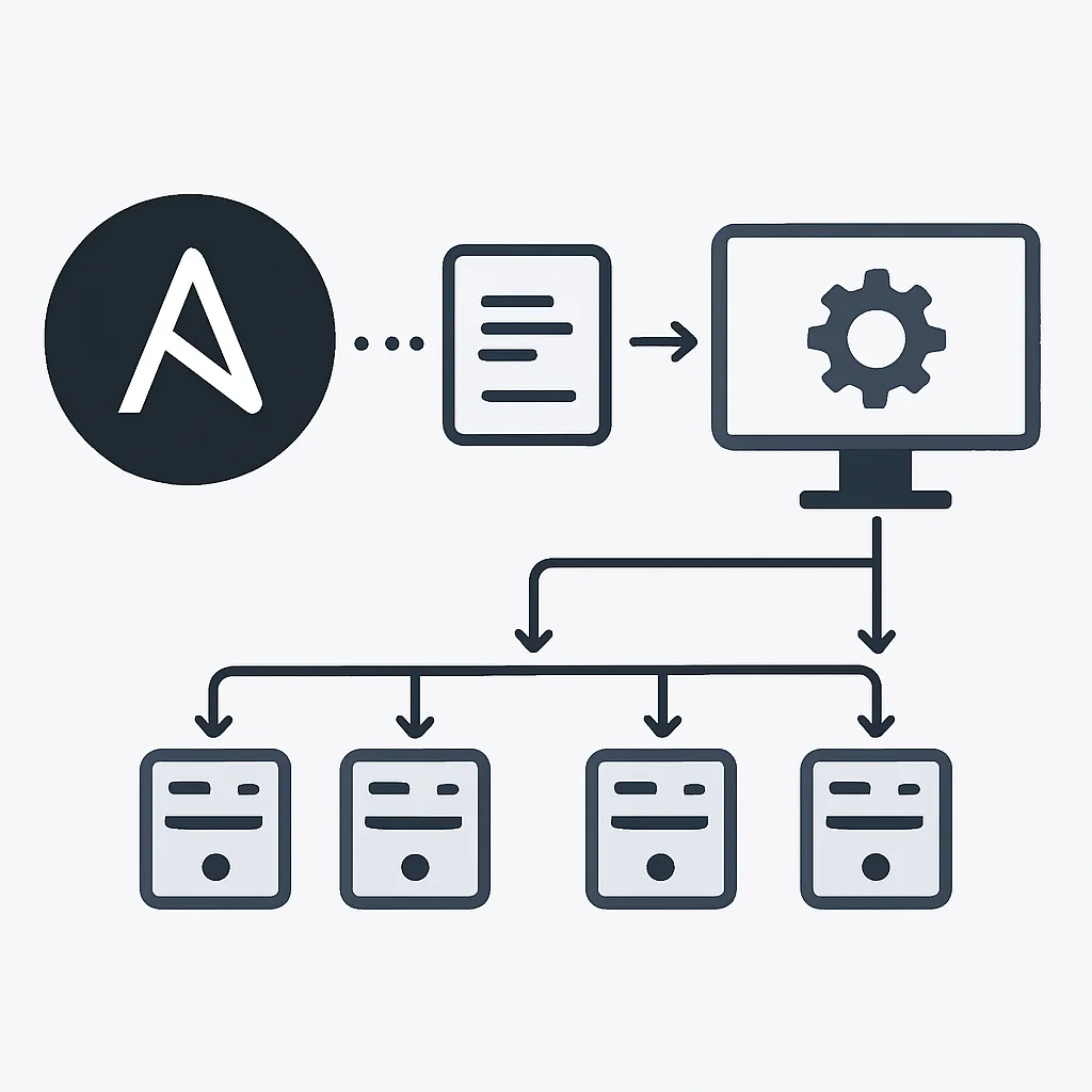 Ansible agentless configuration management workflow