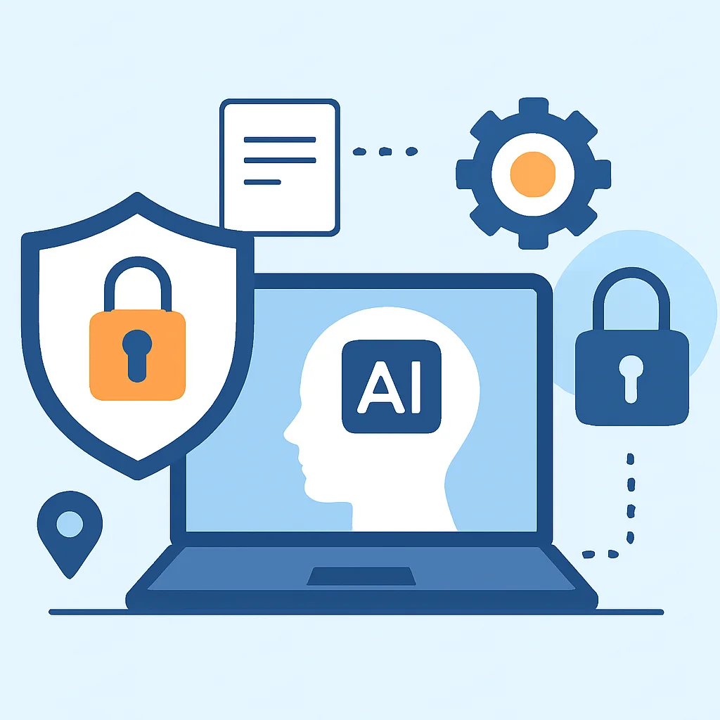 AI PC data privacy and security challenges with layered protection
