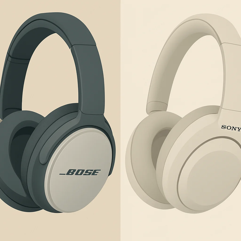 Earcup and headband comfort comparison of premium headphones