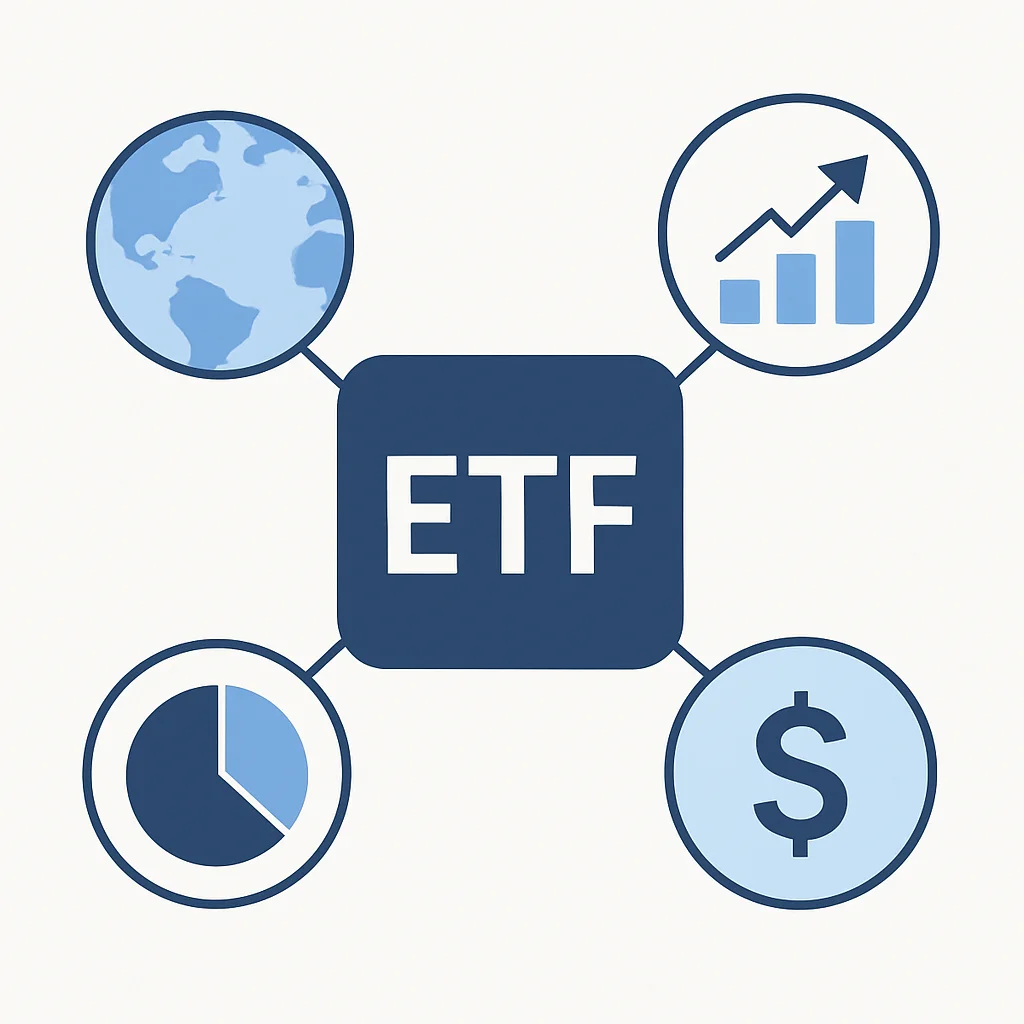 Diversified global ETF investment strategy for long-term growth