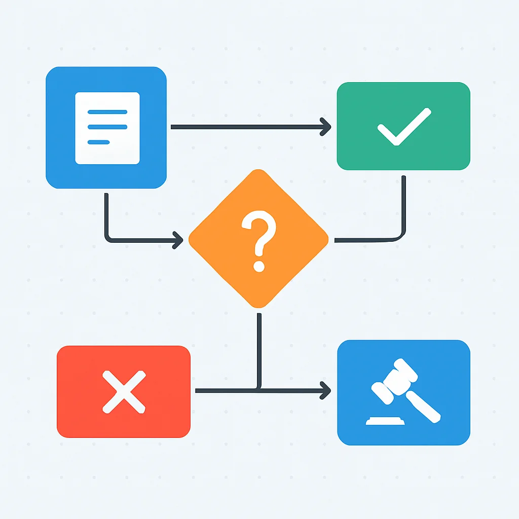 Decision-making flowchart for WEG owner meetings