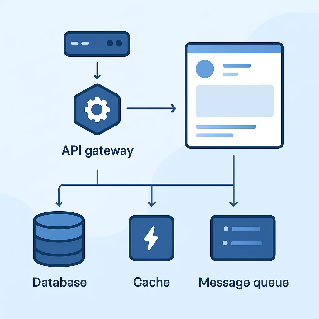 Social media feed system architecture