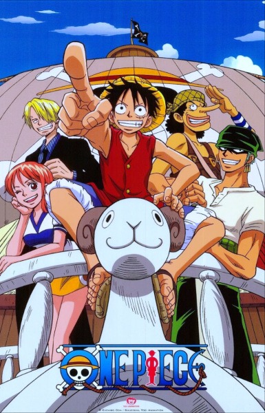 Monkey D. Ruffy und die Strohhut-Piratencrew