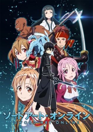 Kirito und Asuna kämpfen in Aincrad