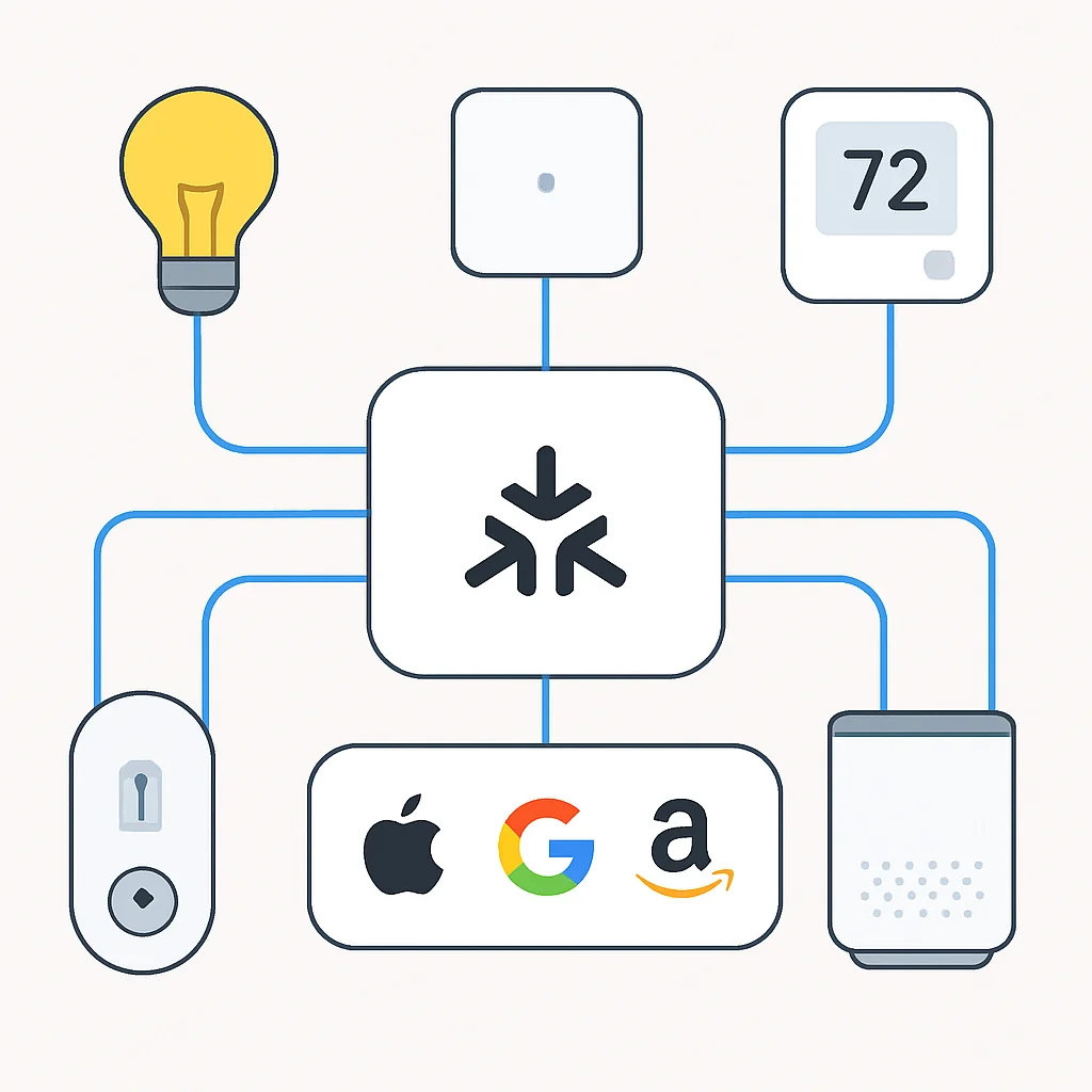 Matter smart home standard compatibility diagram