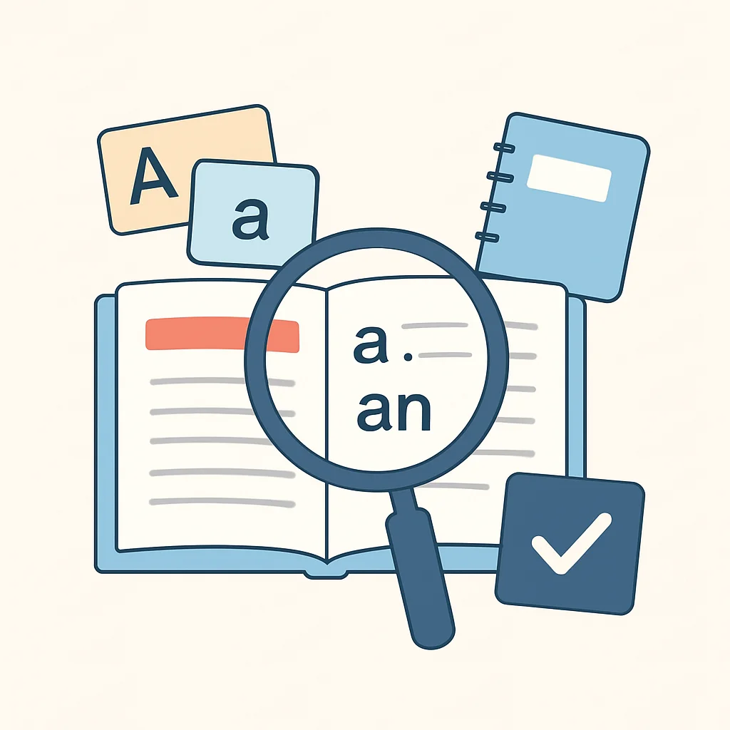 Focused micro-learning on specific grammar points