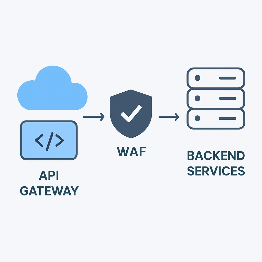 API Gateway and WAF Security Architecture