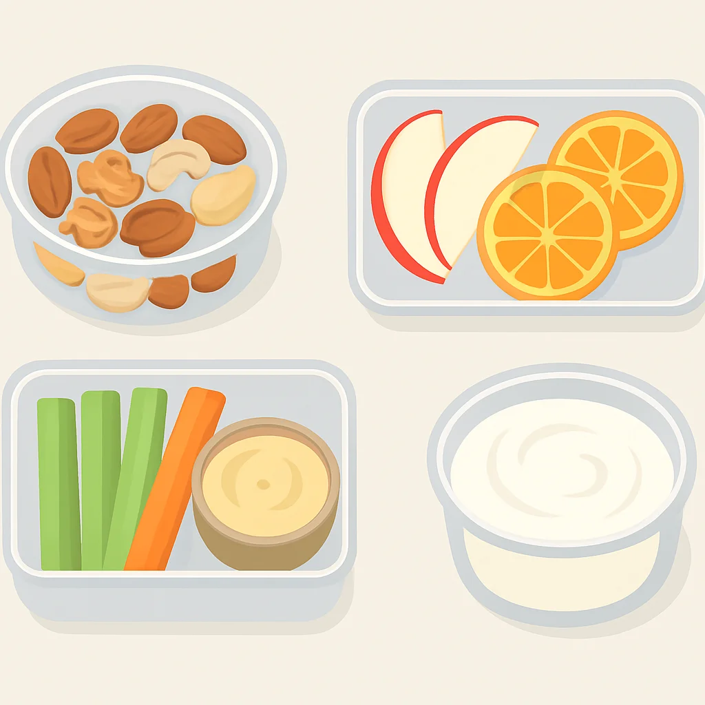 Healthy and portable developer snacks