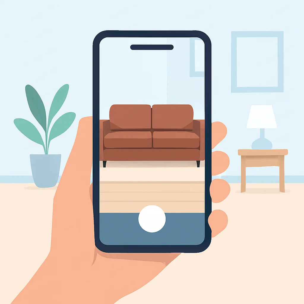 Mobile AR shopping experience