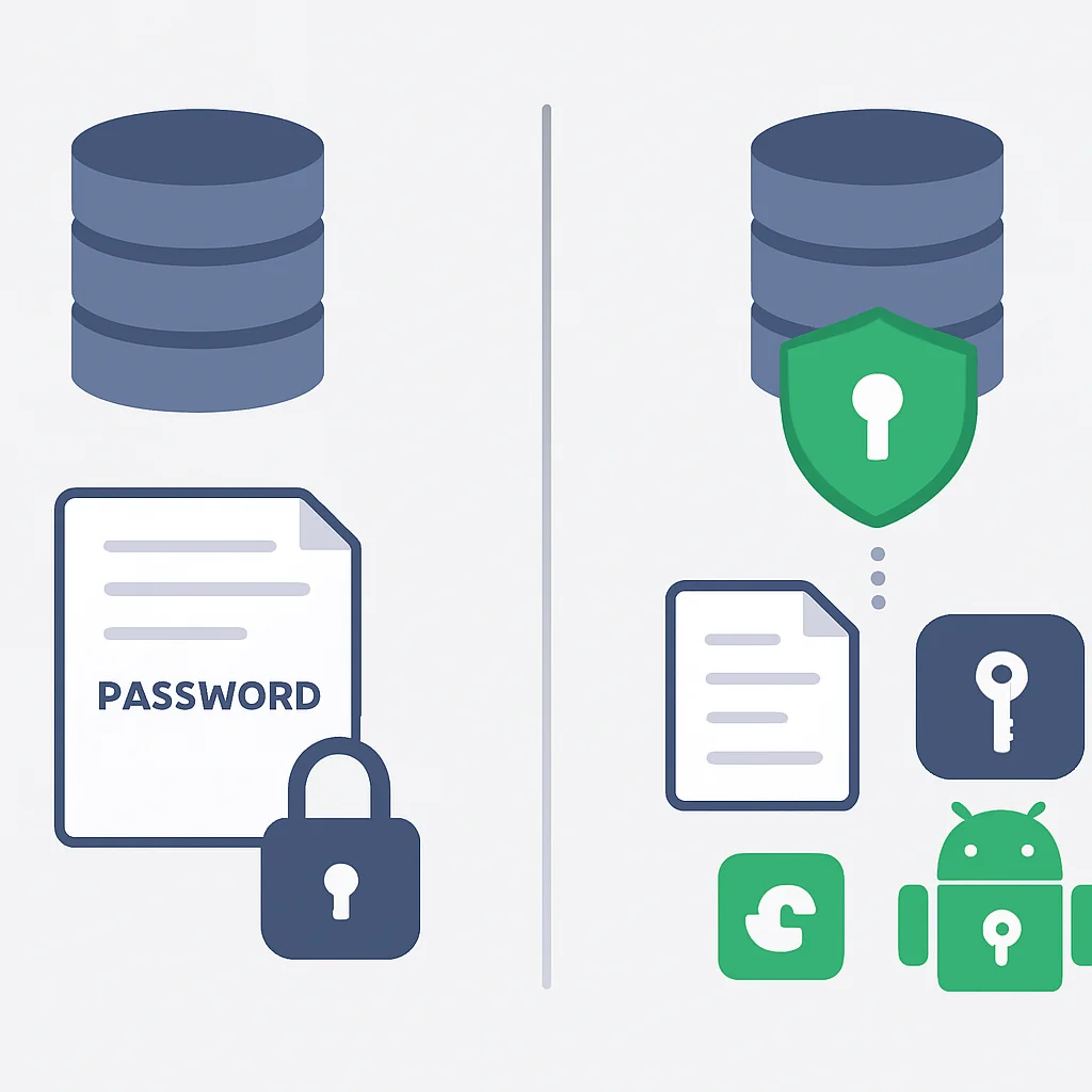 Secure vs. Insecure Mobile Data Storage