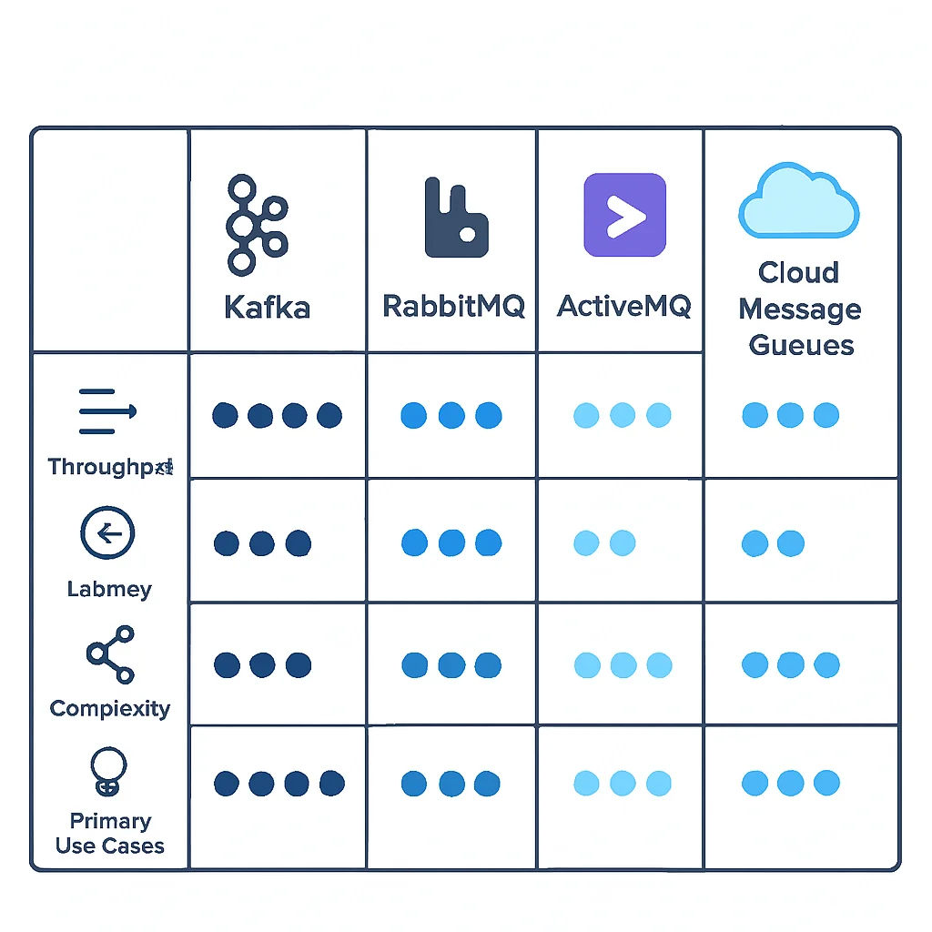 Message Queue Technology Comparison 2026