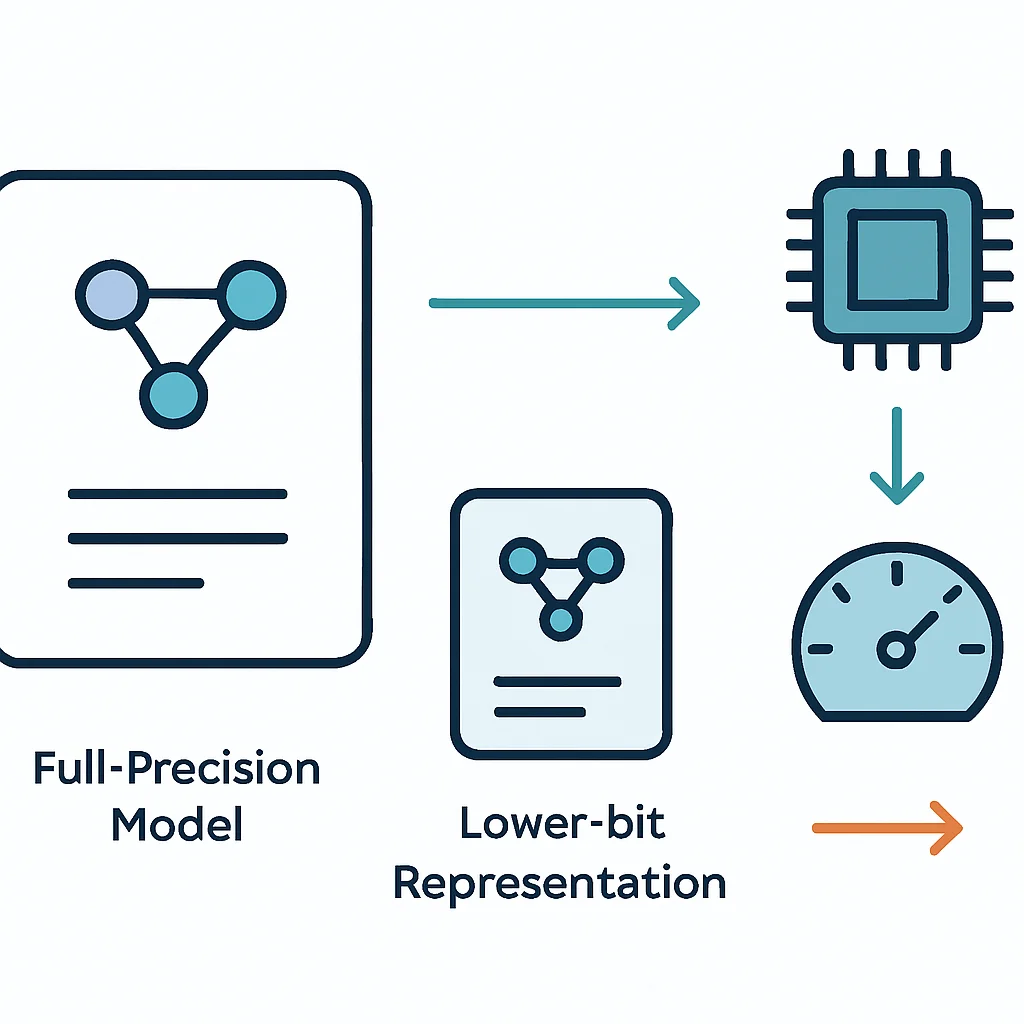 Model Quantization Process Diagram