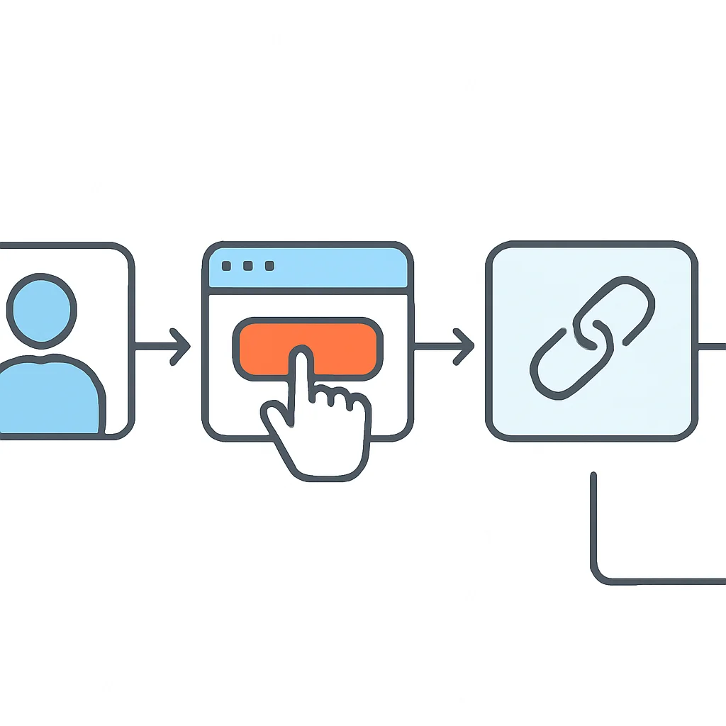 Affiliate link tracking workflow