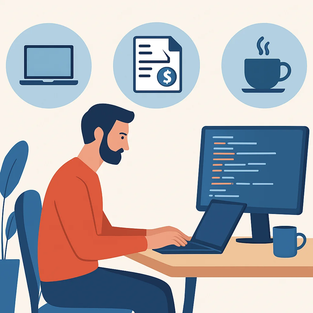 Developer home office deductions graphic