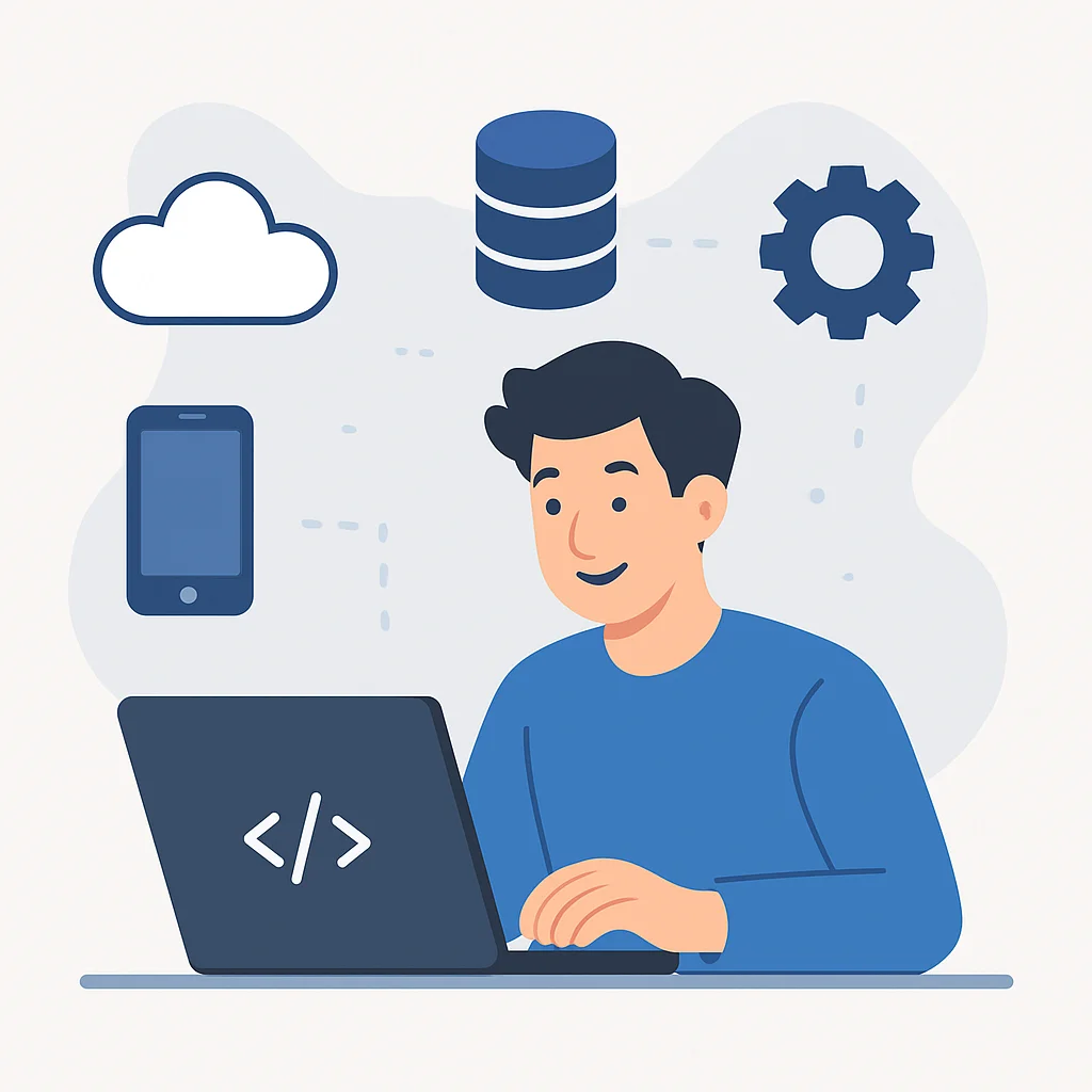 Mobile app developer leveraging BaaS services