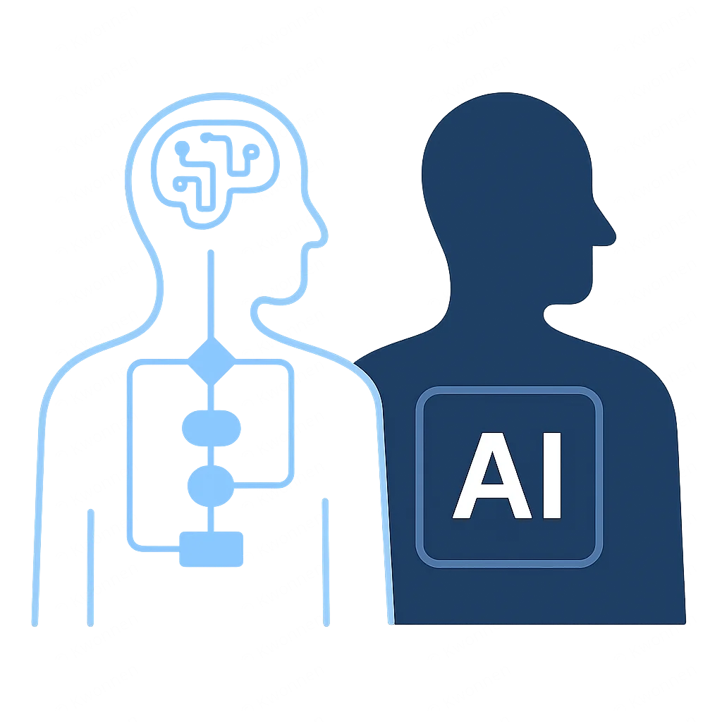 Explainable AI concept showing transparency versus black box
