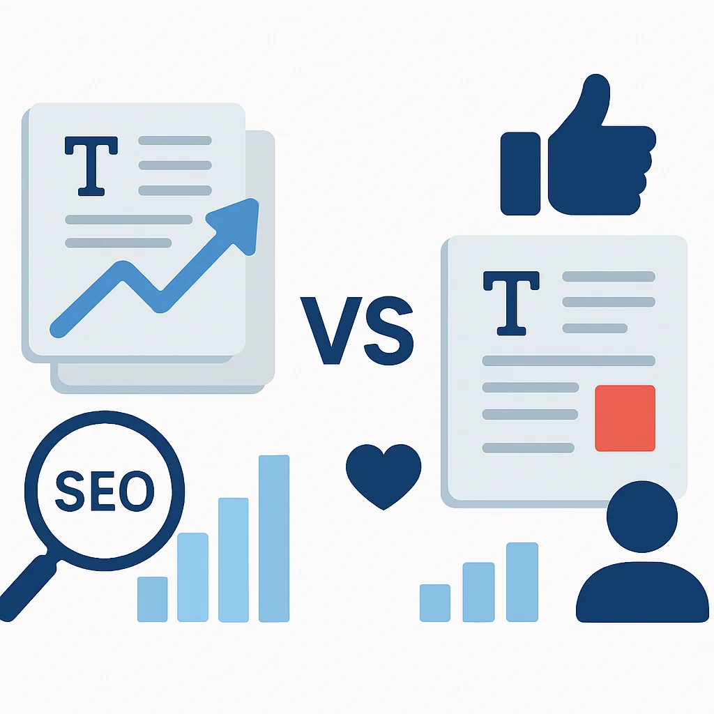 Content quality vs. quantity infographic