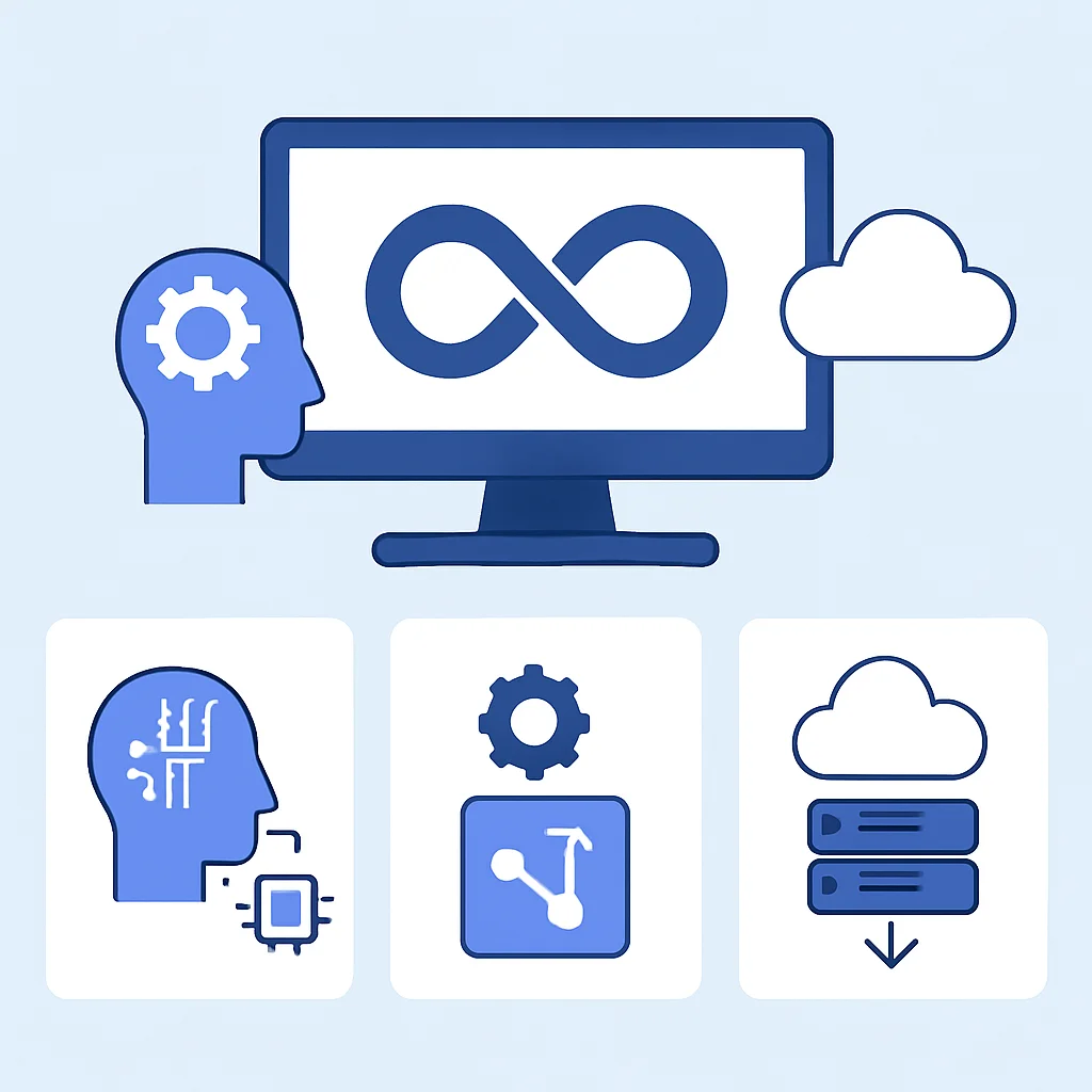 CI/CD future trends infographic