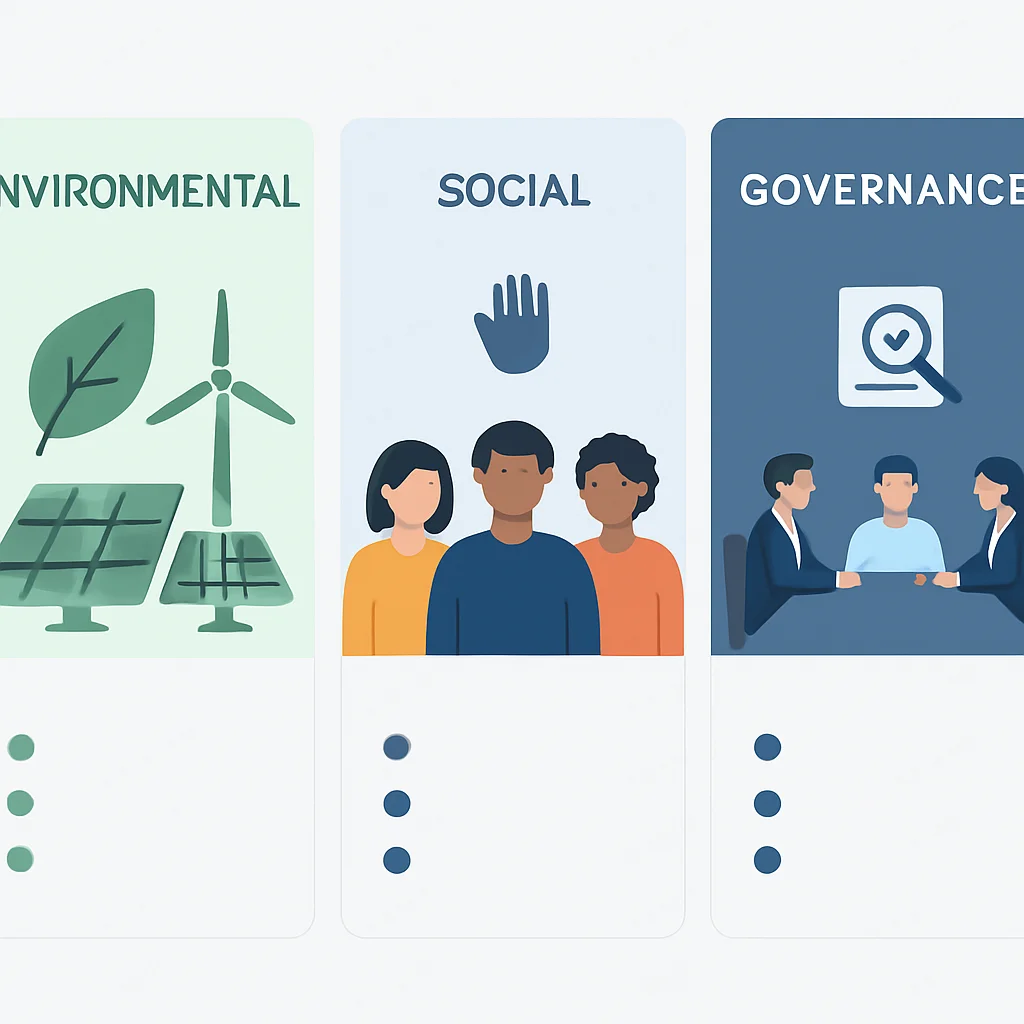 ESG Pillars Infographic