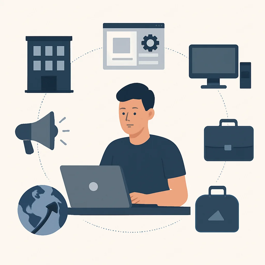 Freelance developer business expenses infographic