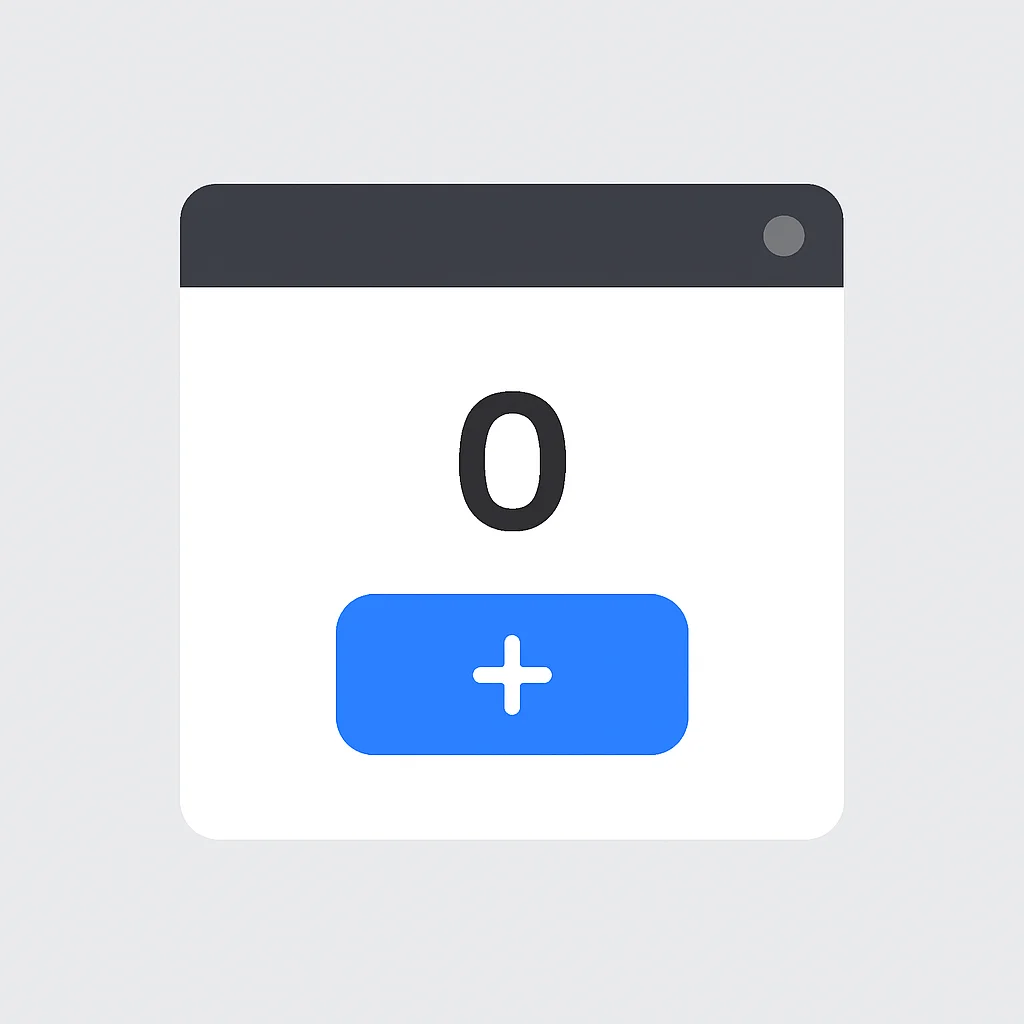 Jetpack Compose Counter App UI