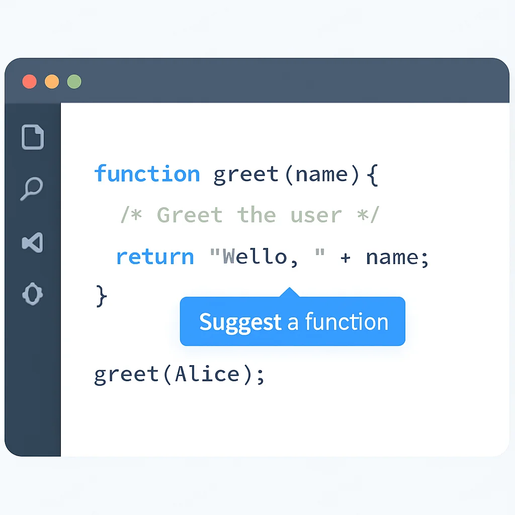 Kwonnen KI Code Assistant in VS Code mit Inline-Vorschlägen