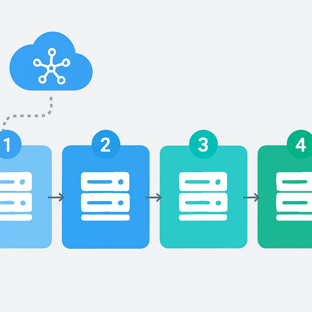 Phased Service Mesh rollout strategy