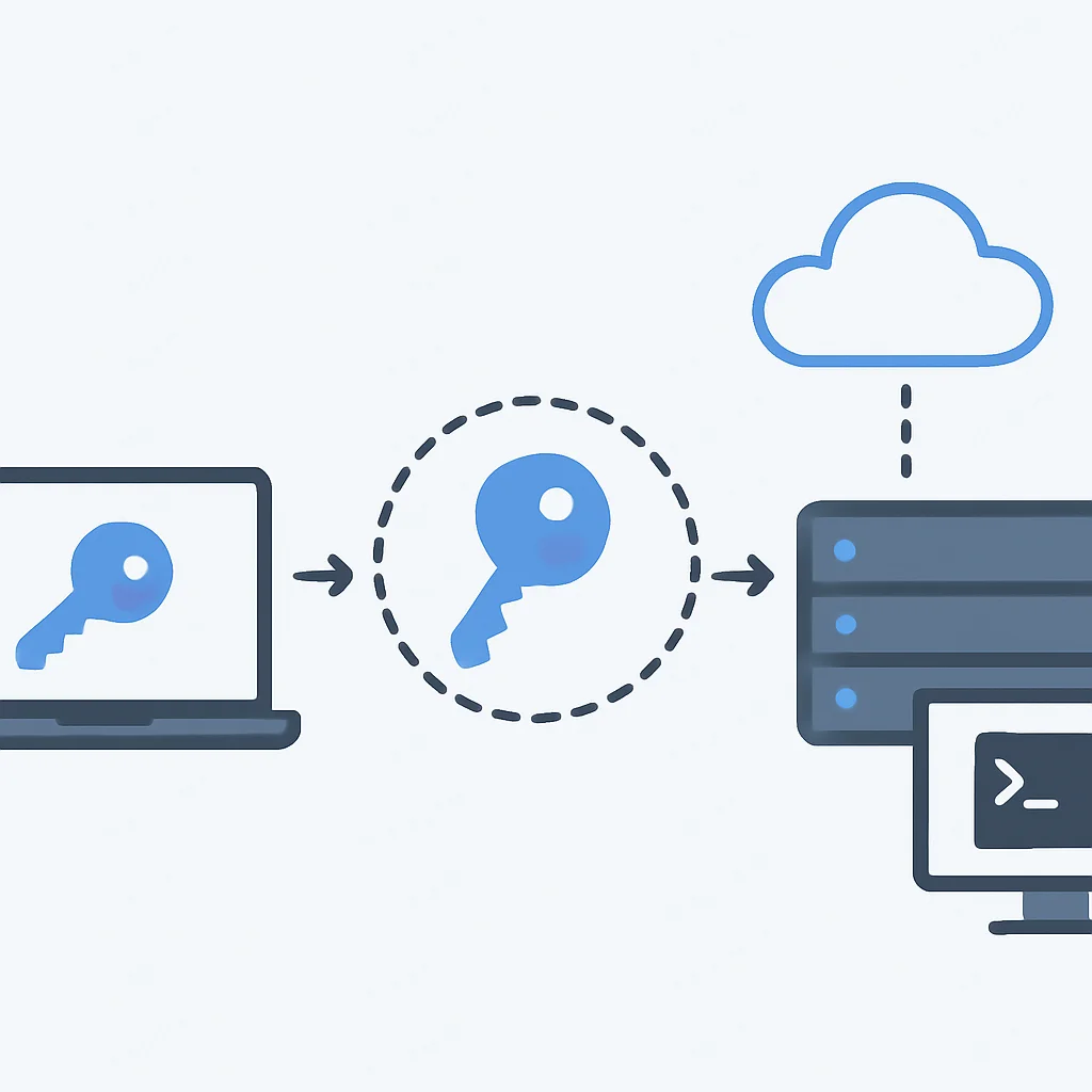 SSH key authentication process