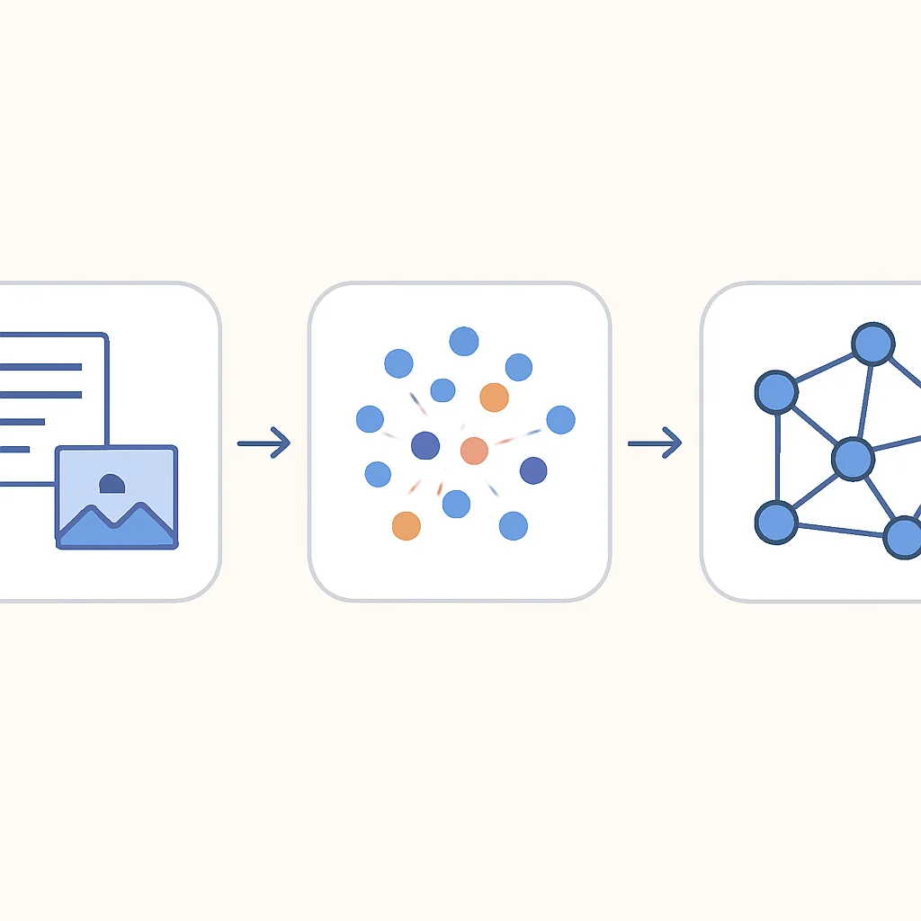 Embedding generation and ANN search visualization