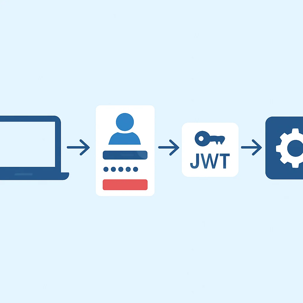 JWT Authentication Flow Diagram