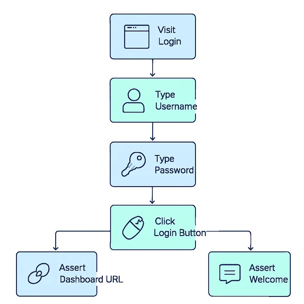 Cypress Login E2E Test Flow