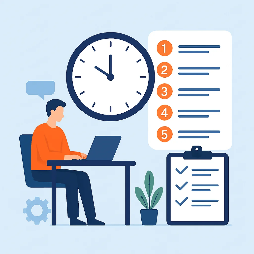 Die Kwonnen-Methode: 5 Schritte zu meisterhaftem Zeitmanagement