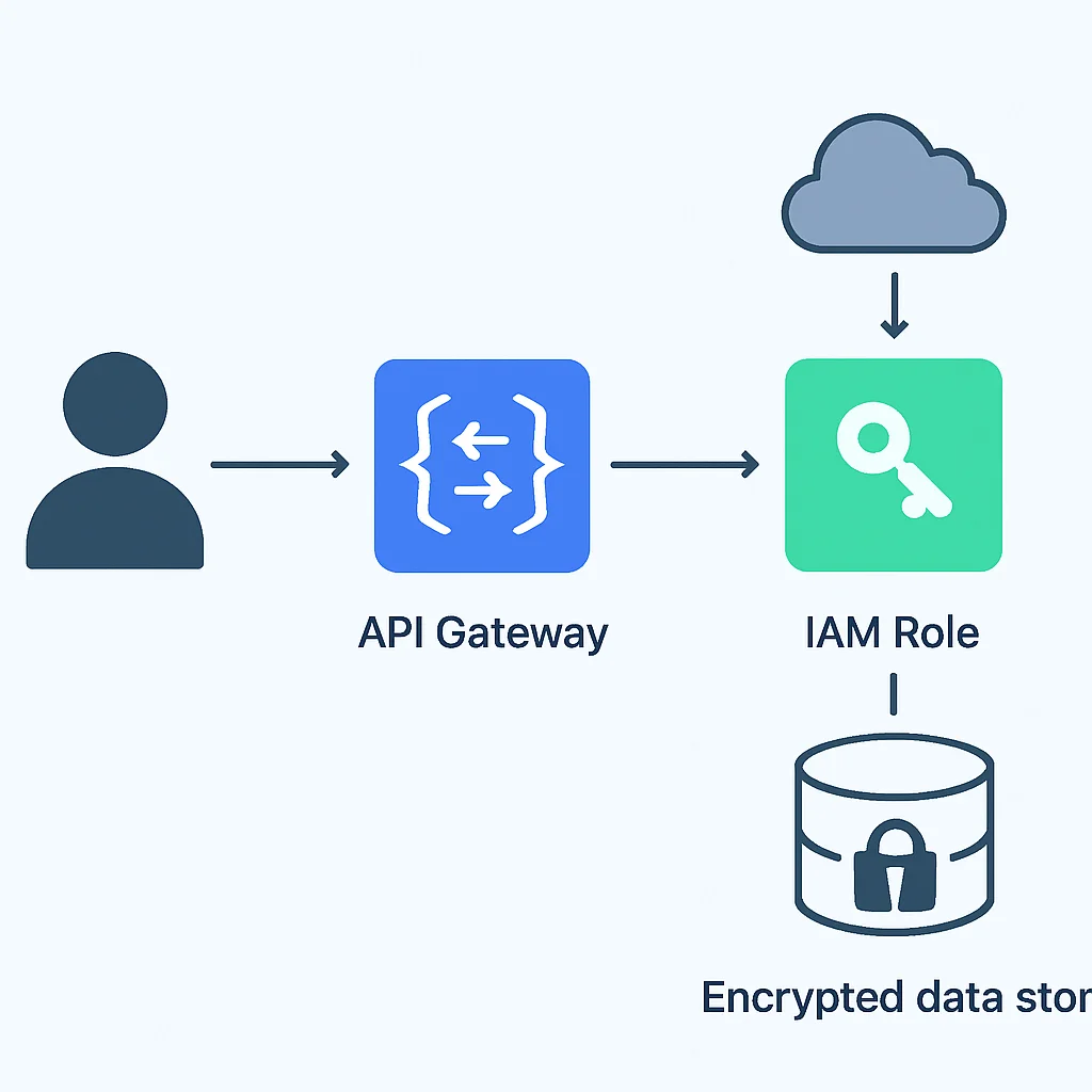 Sicherheitsarchitektur für Serverless-Anwendungen