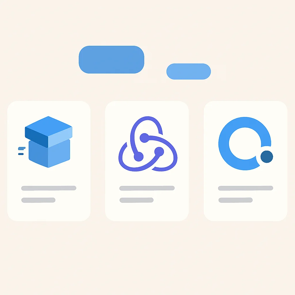 Vergleich moderner Lösungen: Zustand, Redux und Context API